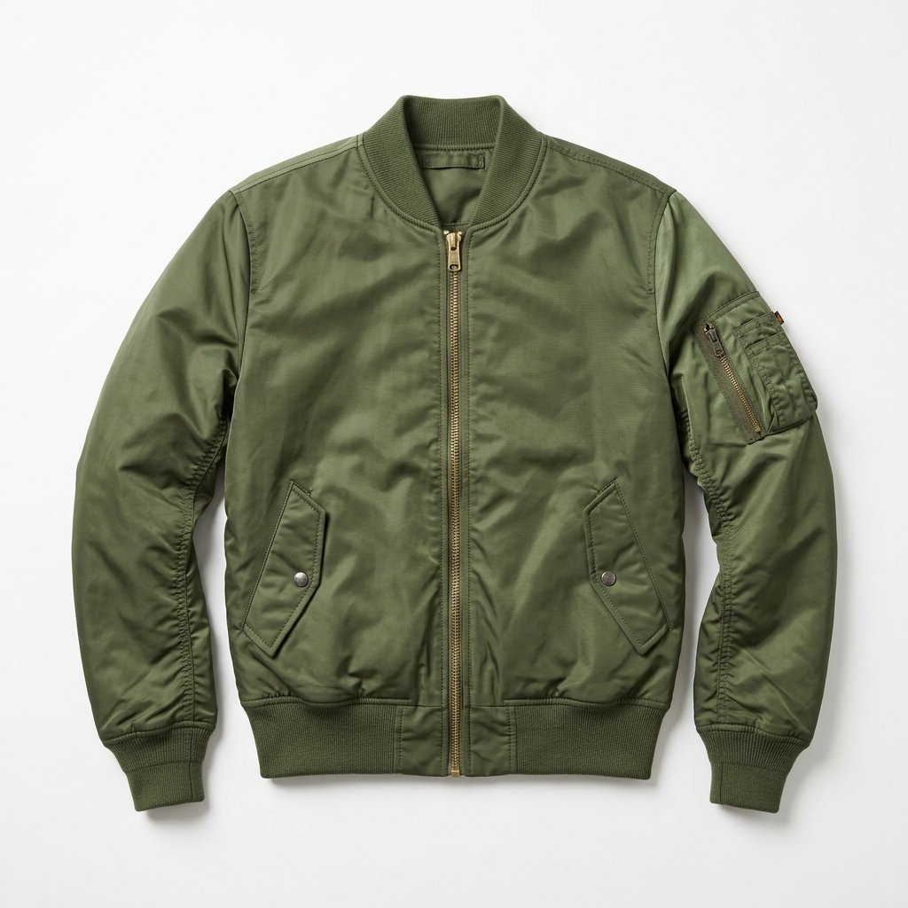 Jaket Bomber Erigo Army Green
